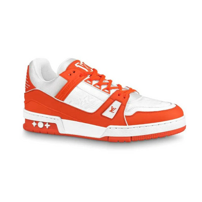 Louis Vuitton Trainer Monogram Denim Orange