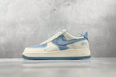 Nike Air Force 1 Louis Vuitton - Light Blue/White