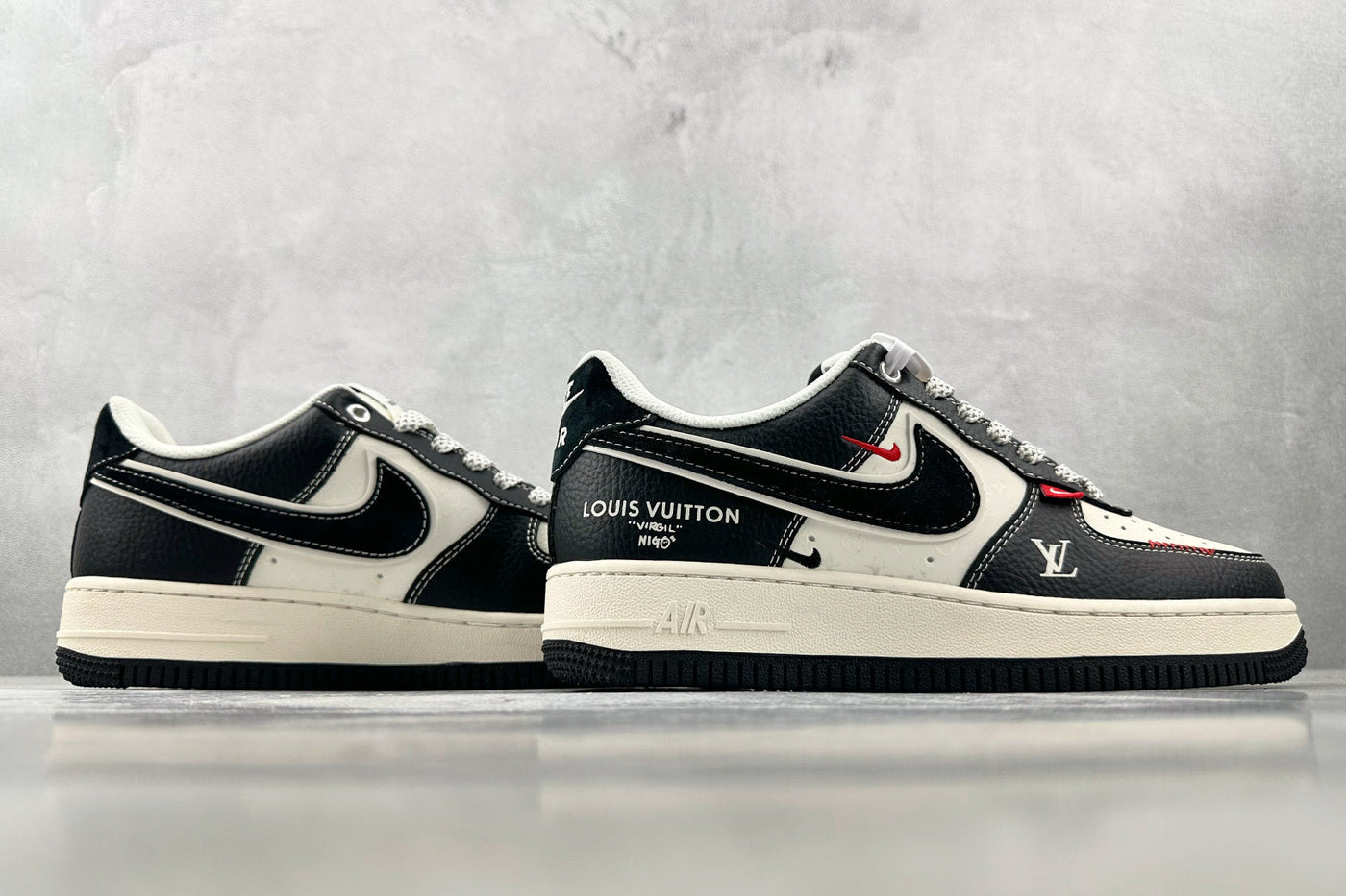 Nike Air Force 1 Louis Vuitton - Black