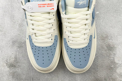 Nike Air Force 1 Louis Vuitton - Light Blue/White