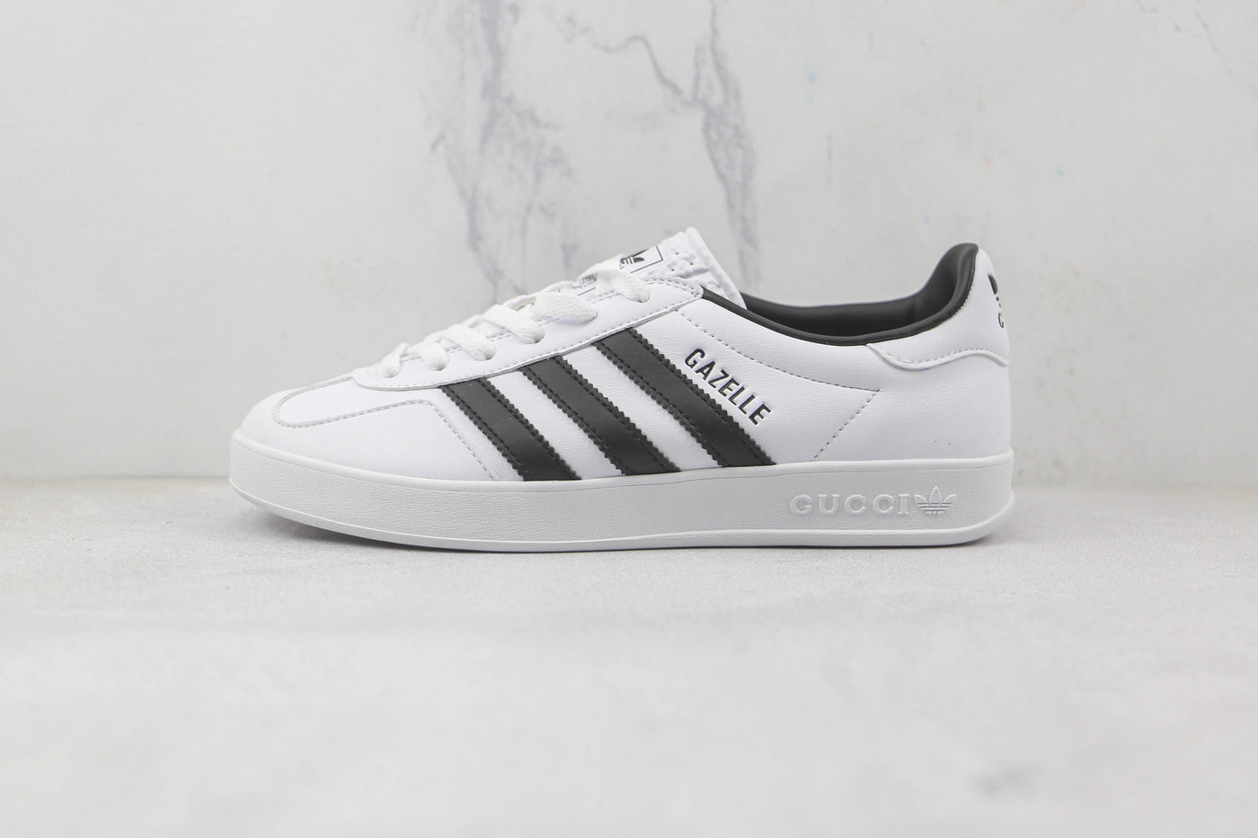 Gucci Gazelle Sneaker – White/Black
