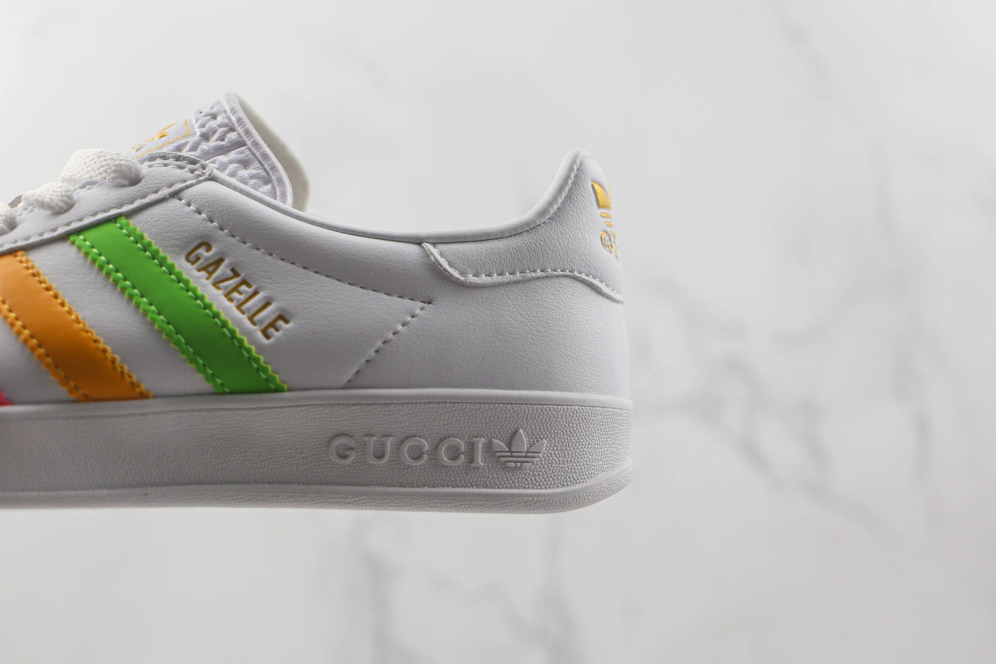 Gucci Gazelle Sneaker – White/Multicolor