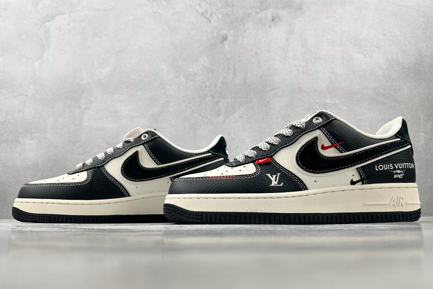 Nike Air Force 1 Louis Vuitton - Black