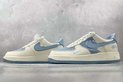Nike Air Force 1 Louis Vuitton - Light Blue/White