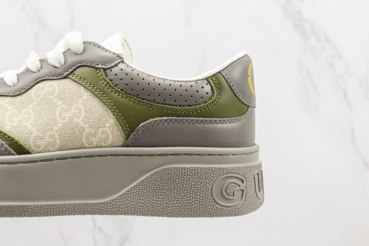 Gucci GG Sneaker Oatmeal – Grey/Green