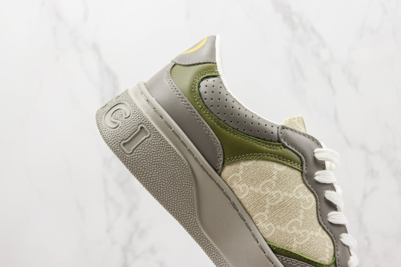 Gucci GG Sneaker Oatmeal – Grey/Green