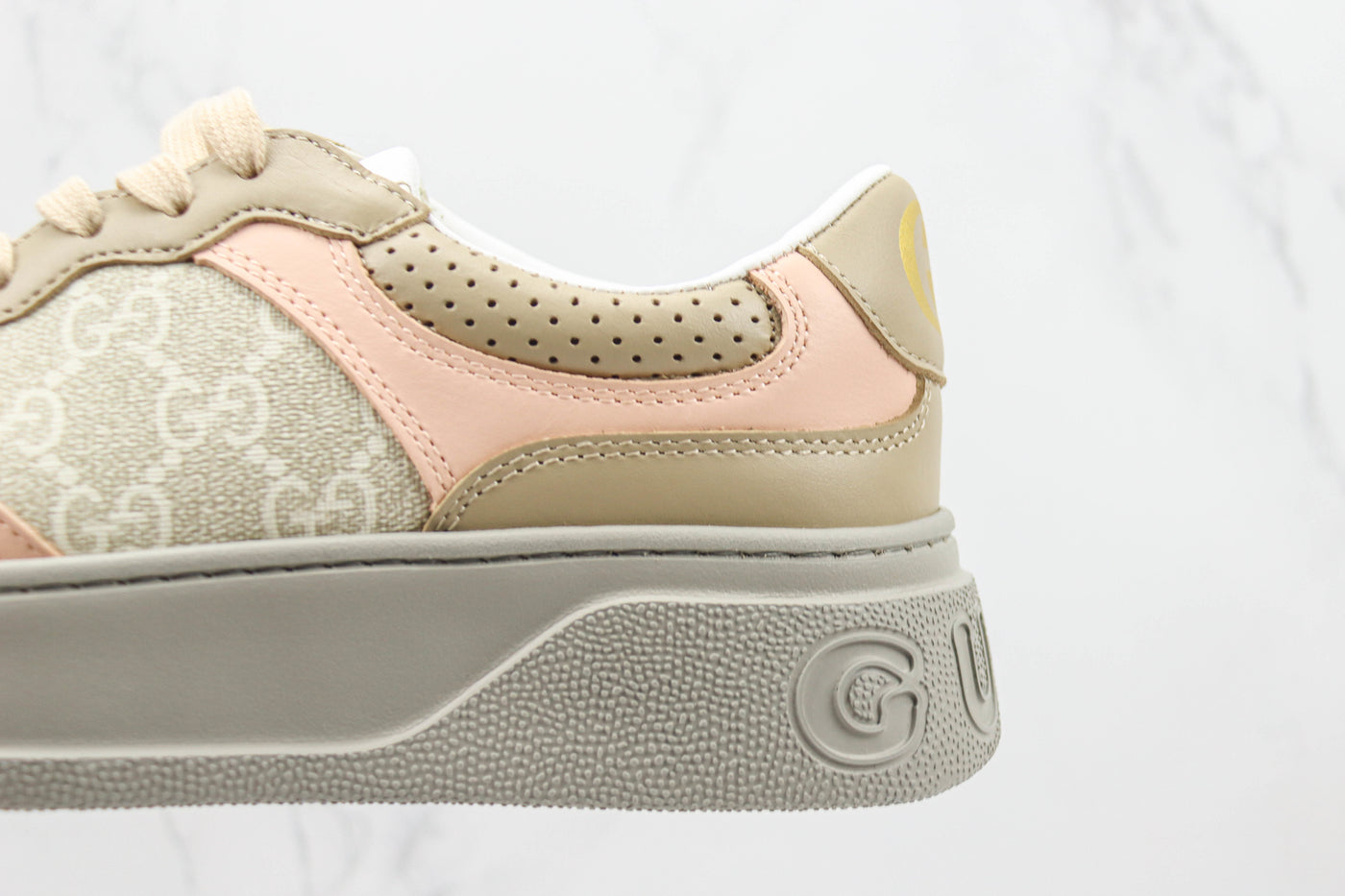 Gucci GG Sneaker Oatmeal - Light Pink