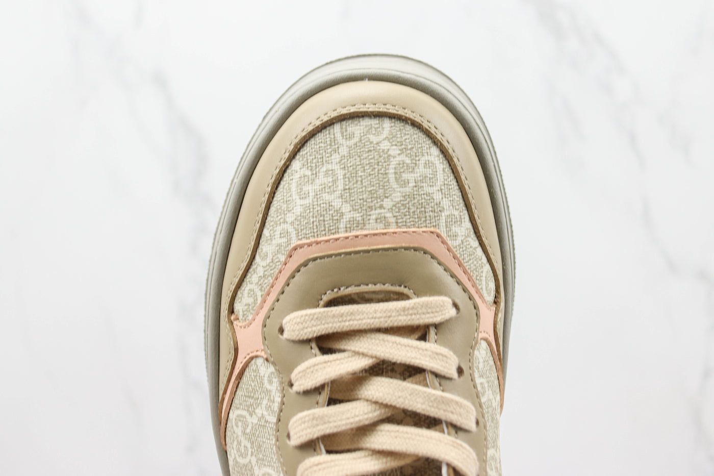 Gucci GG Sneaker Oatmeal - Light Pink
