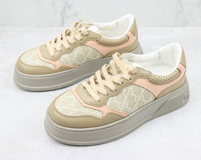 Gucci GG Sneaker Oatmeal - Light Pink