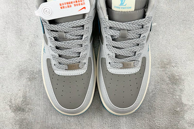 Nike Air Force 1 Louis Vuitton - Light Blue/Grey