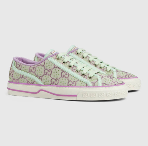 Gucci Tennis 1977- Green/Lilac