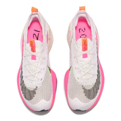 Nike Air Zoom Alphafly NEXT% 3 – White/Black-Pink Blast-Volt
