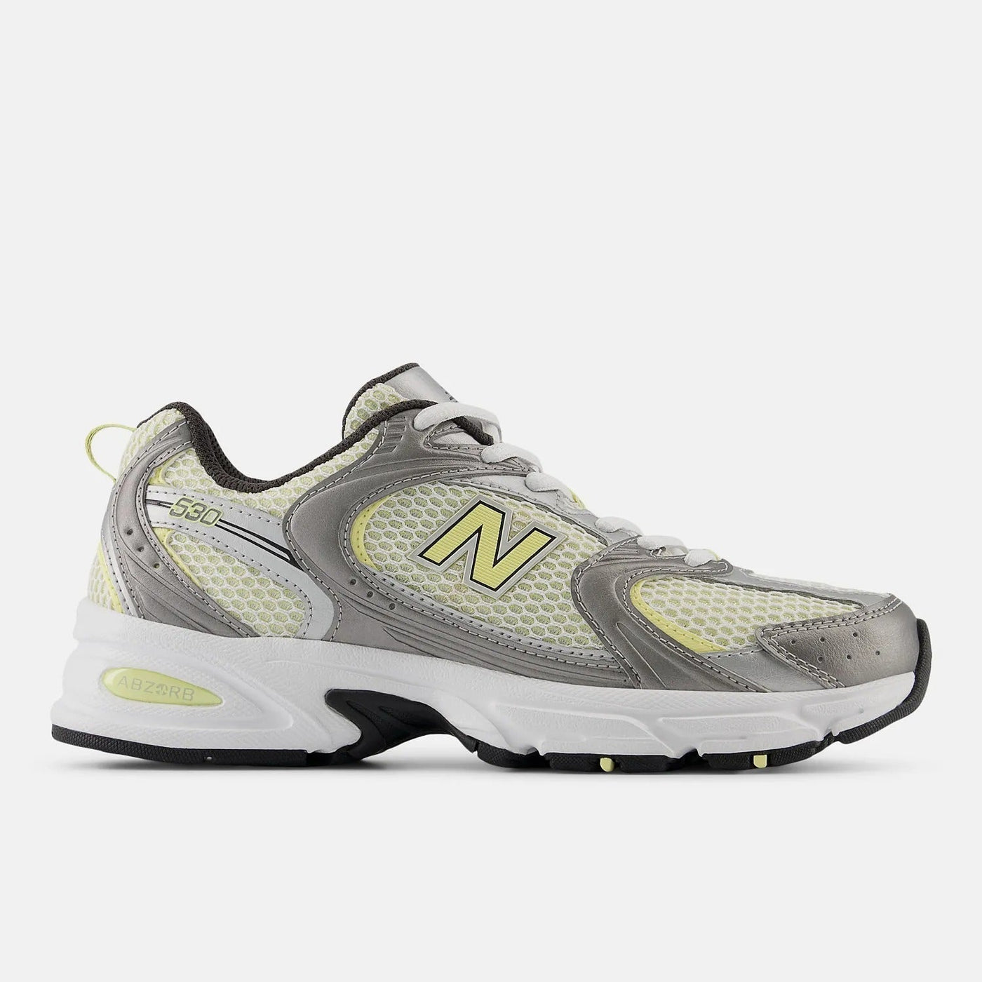 New Balance 530 – Gray/Light Yellow