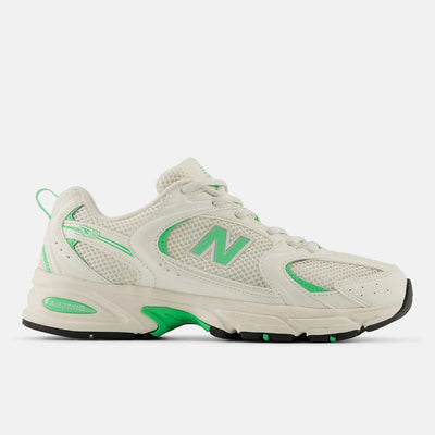 New Balance 530 – Light Beige/Light Green