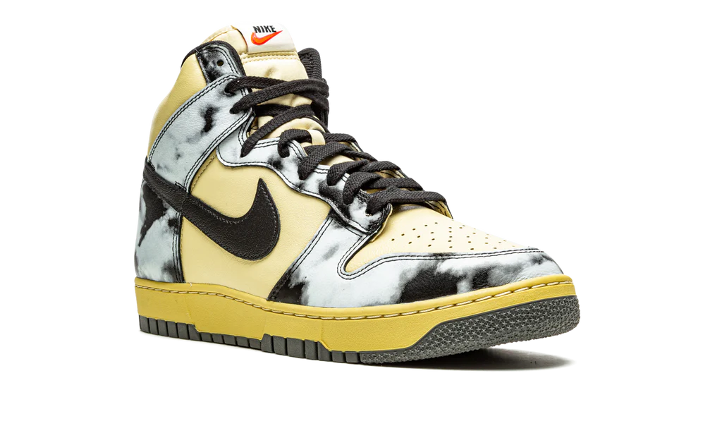 Nike Dunk High Black Acid Wash