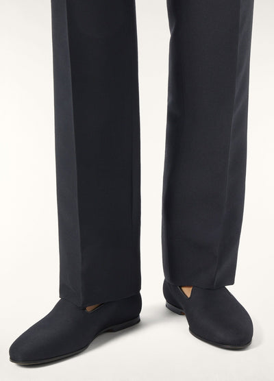 Loro Piana Opera Walk Loafer - Black