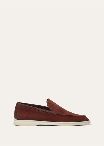 Loro Piana Summer Walk Loafer - Amarone