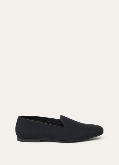 Loro Piana Opera Walk Loafer - Black