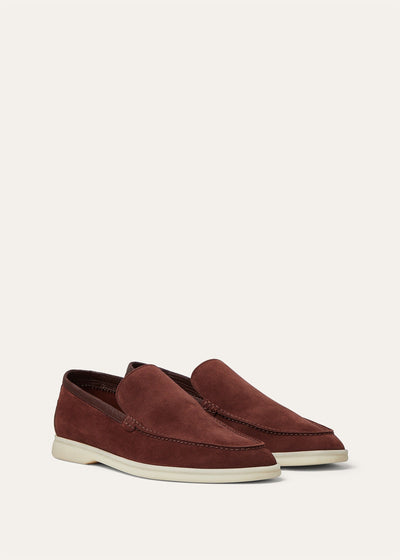 Loro Piana Summer Walk Loafer - Amarone