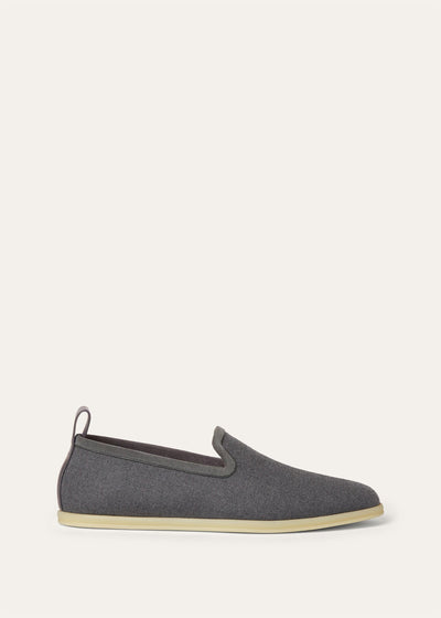Loro Piana Venice Walk The Gift of Kings Loafers Grey