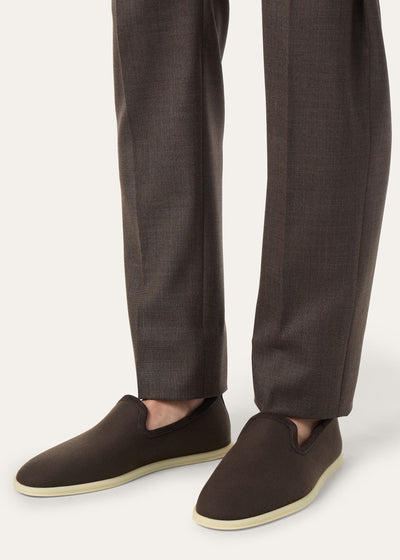 Loro Piana Venice Walk The Gift of Kings Loafers Brown
