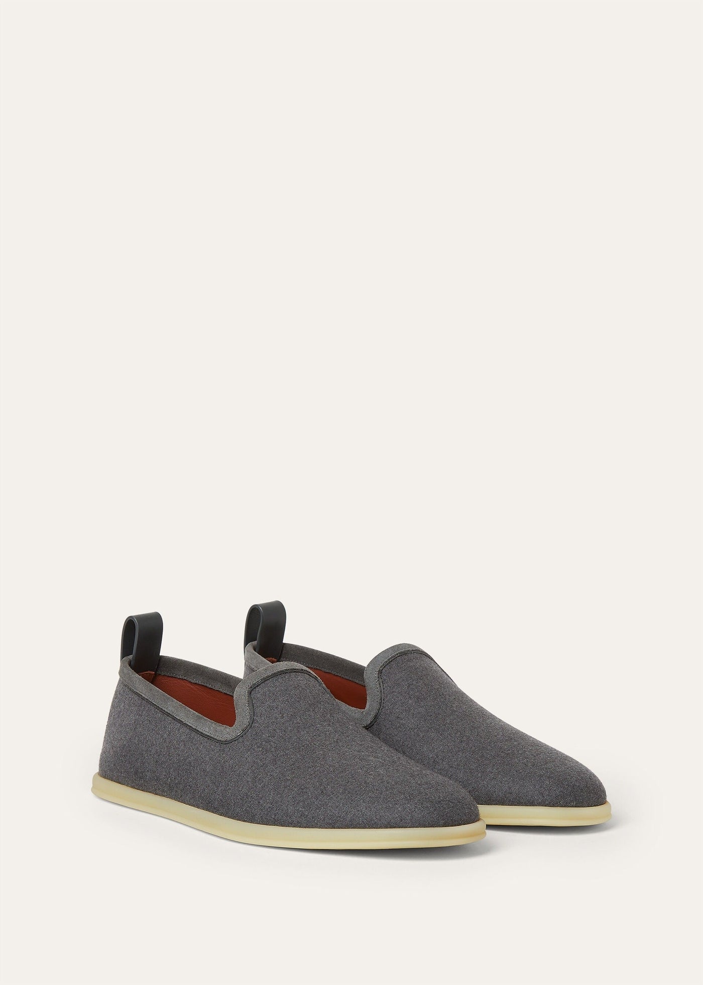 Loro Piana Venice Walk The Gift of Kings Loafers Grey