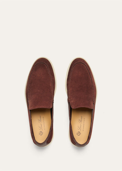 Loro Piana Summer Walk Loafer - Amarone