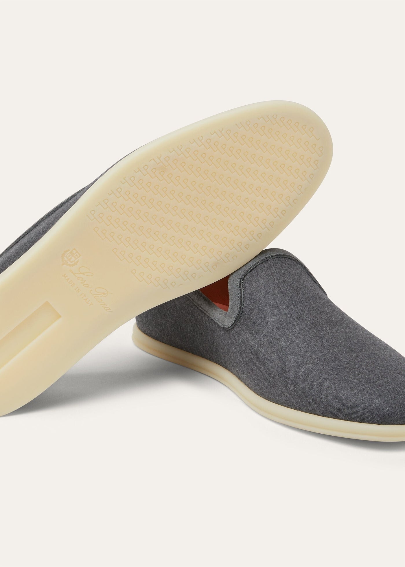 Loro Piana Venice Walk The Gift of Kings Loafers Grey