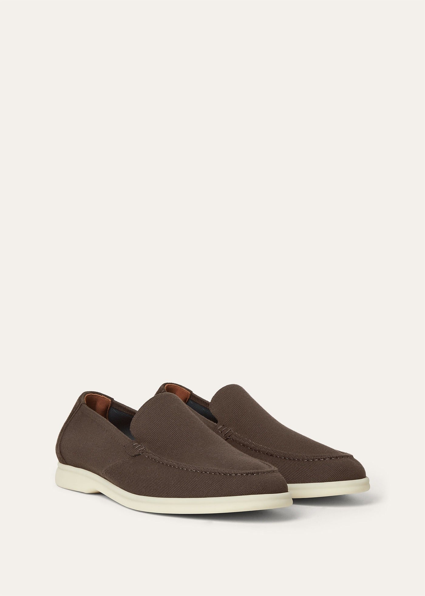 Loro Piana Summer Walk The Gift of Kings Loafers - Chocolate Malt