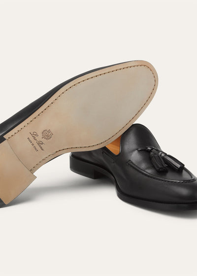 Loro Piana Serge Walk Loafer - Black
