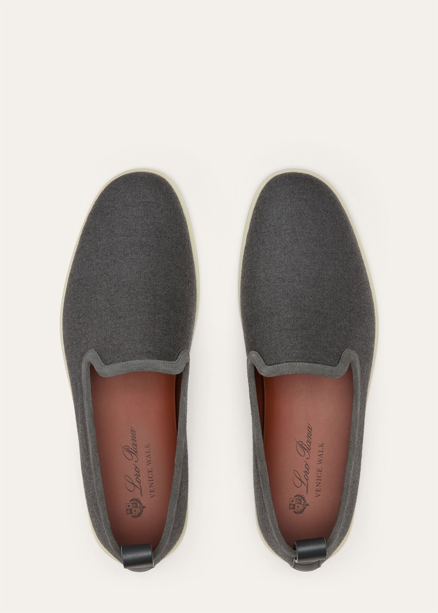 Loro Piana Venice Walk The Gift of Kings Loafers Grey