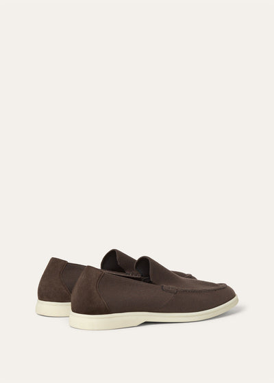 Loro Piana Summer Walk The Gift of Kings Loafers - Chocolate Malt