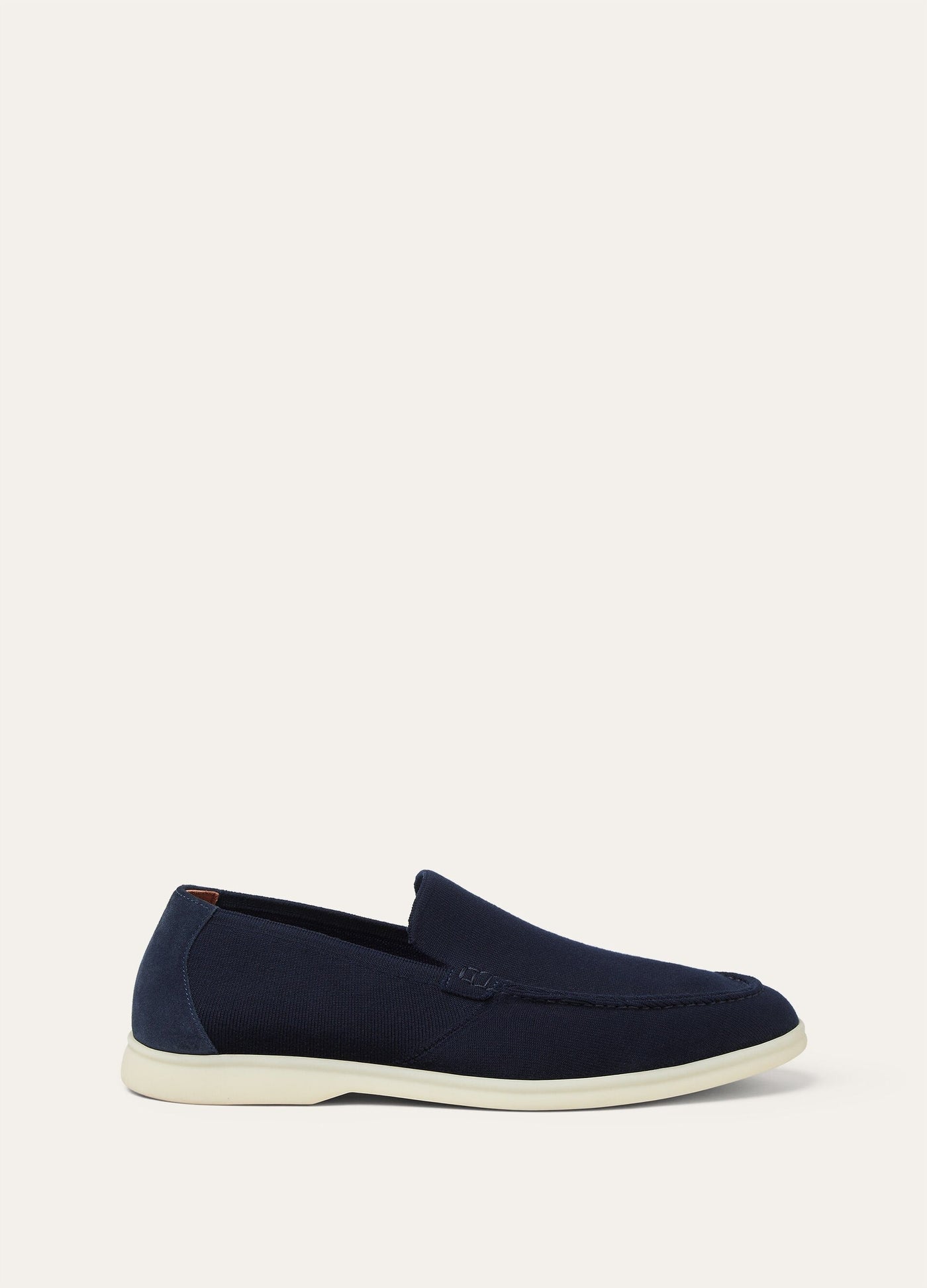 Loro Piana Summer Walk The Gift of Kings Loafers - Navy Blue