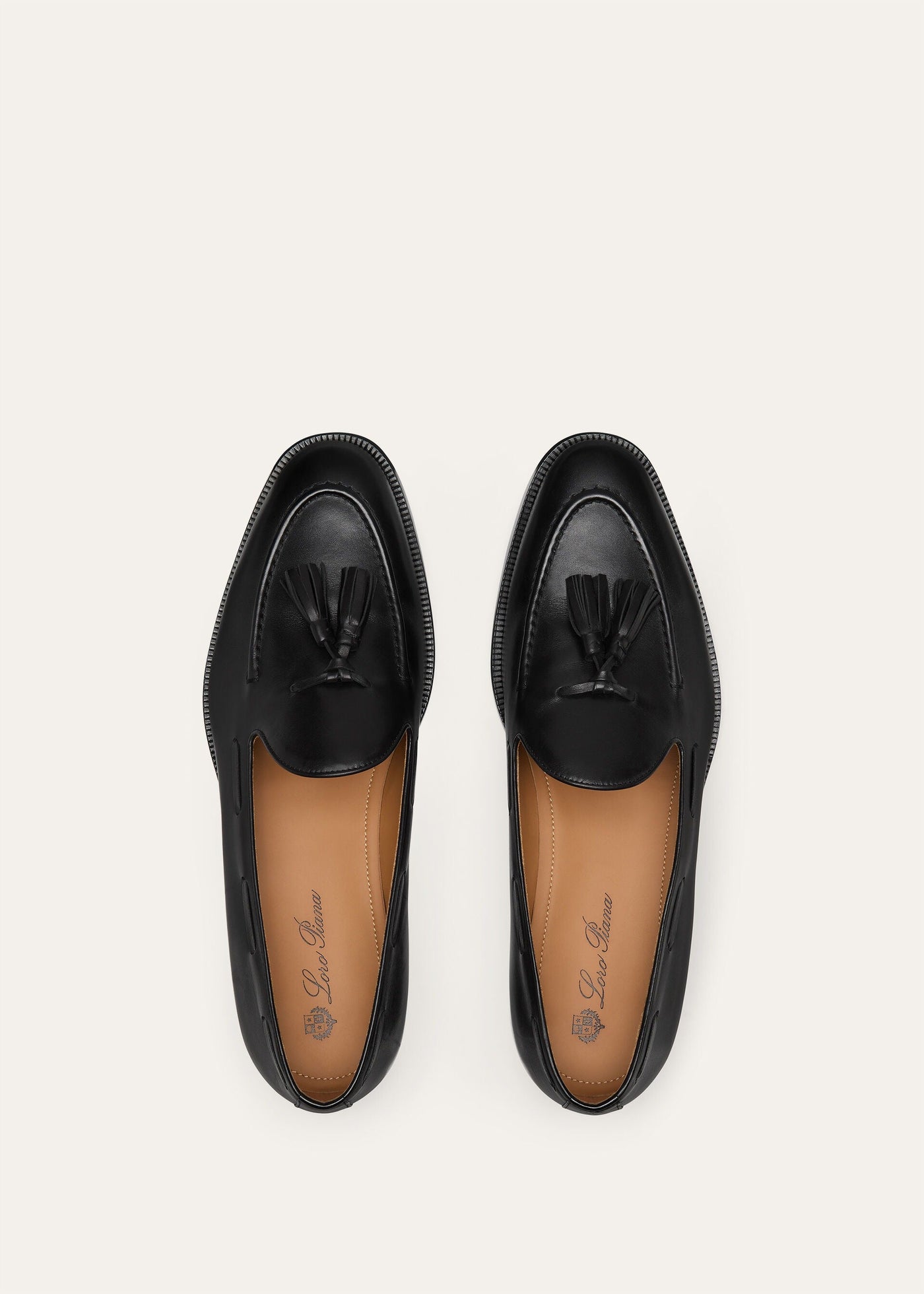 Loro Piana Serge Walk Loafer - Black