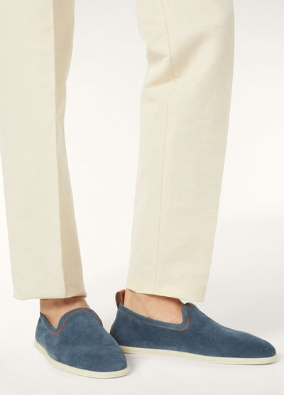 Loro Piana Venice Walk Loafers - Black Figs