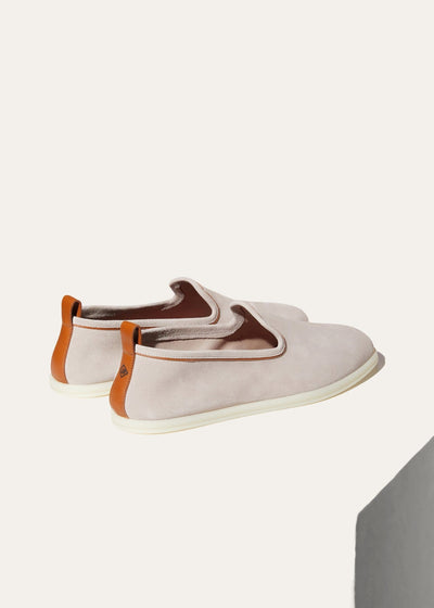 Loro Piana Venice Walk Loafers - Classic Beige