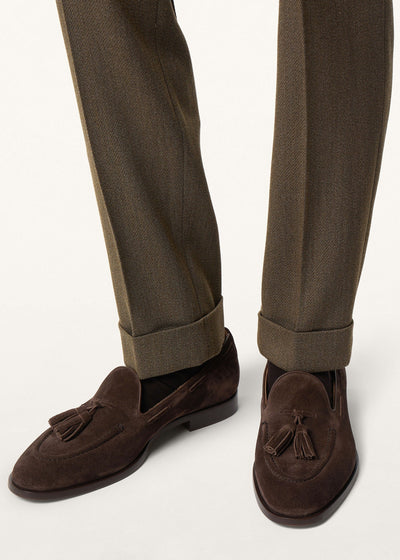 Loro Piana Serge Walk Loafer - Chocolate