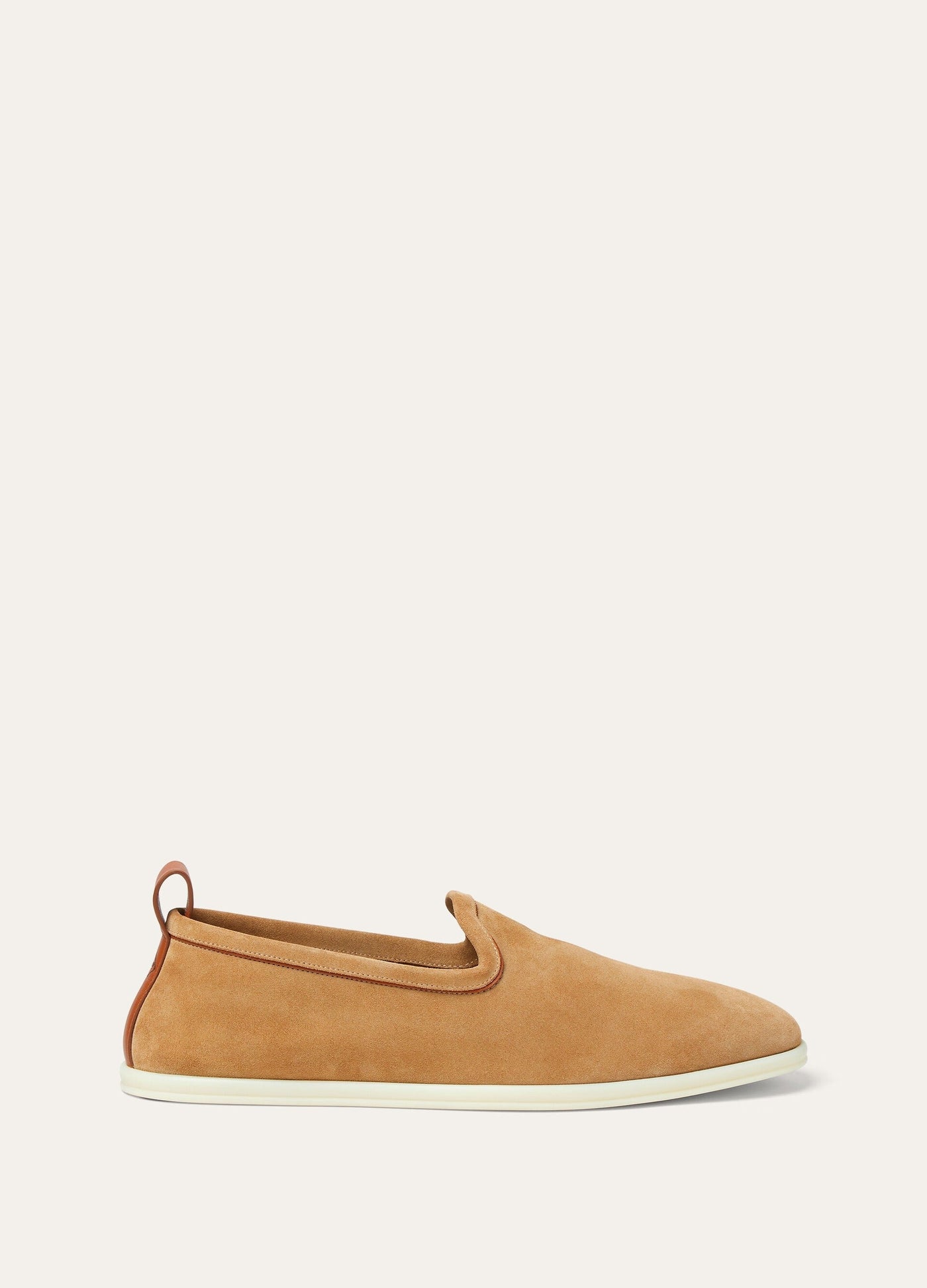 Loro Piana Venice Walk Loafers - Classic Camel