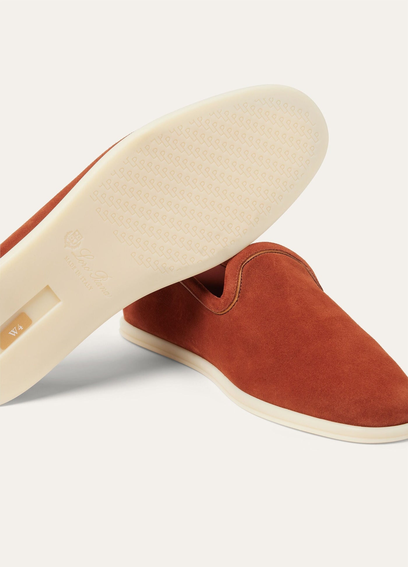 Loro Piana Venice Walk Loafers -  Dark Brick