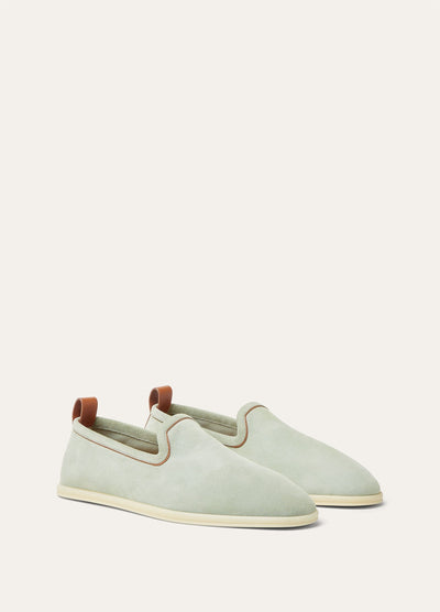 Loro Piana Venice Walk Loafers - Popsicle Mint