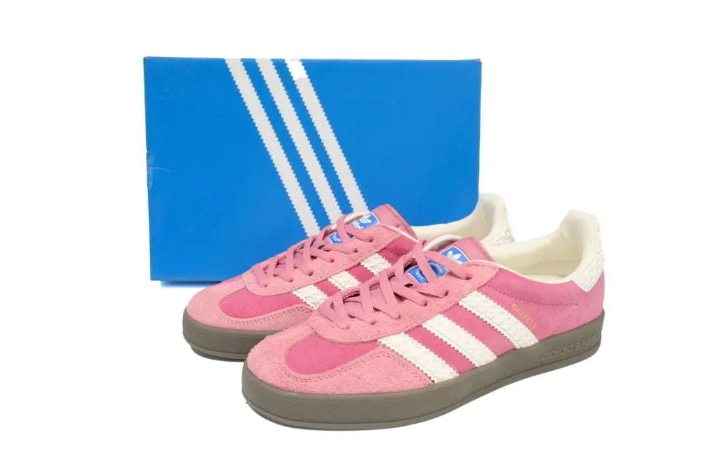 Adidas Gazelle Indoor - Pink/White