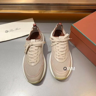 Loro Piana 360 Laces Walk Sneakers – Beige