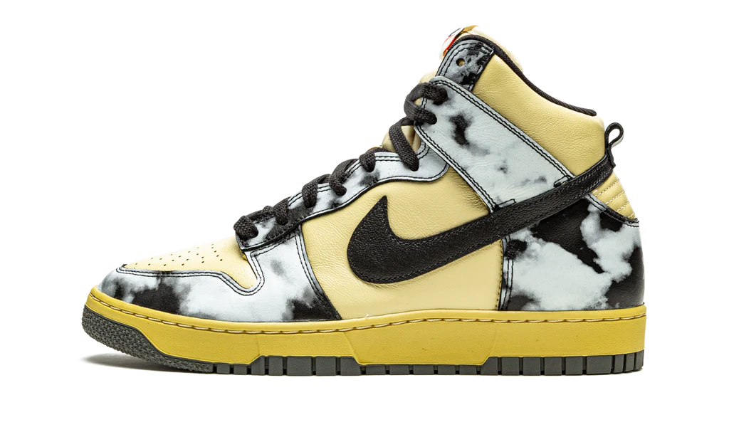 Nike Dunk High Black Acid Wash