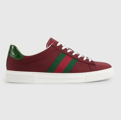 Gucci Ace Sneaker - Red/Web