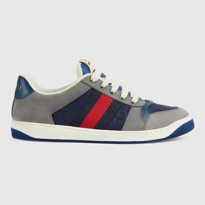 Gucci Screener Sneaker - Blue/Gray