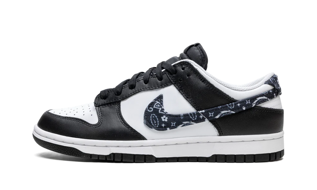 Nike Dunk Low Black Paisley