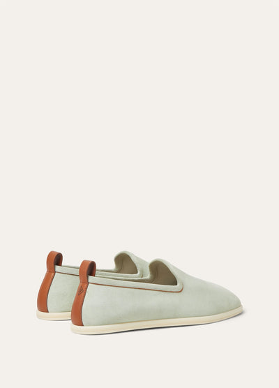 Loro Piana Venice Walk Loafers - Popsicle Mint