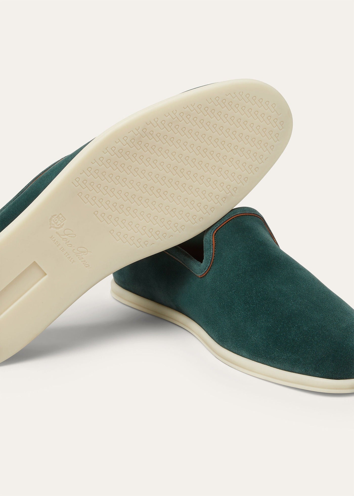 Loro Piana Venice Walk Loafers - Conifer