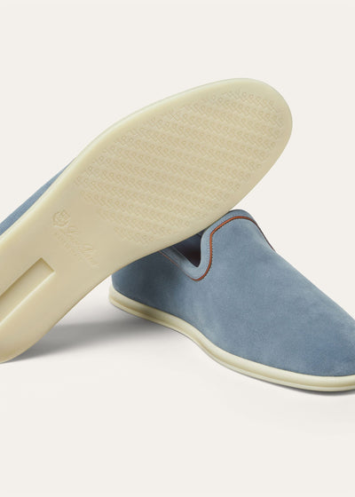 Loro Piana Venice Walk Loafers - Brisk Blue
