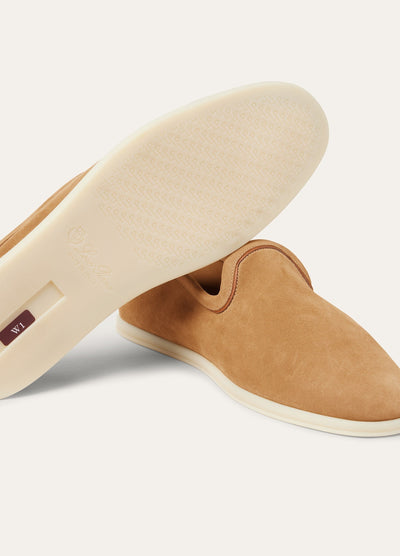 Loro Piana Venice Walk Loafers - Classic Camel